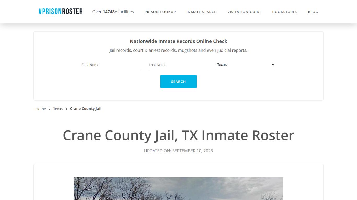 Crane County Jail, TX Inmate Roster - Prisonroster